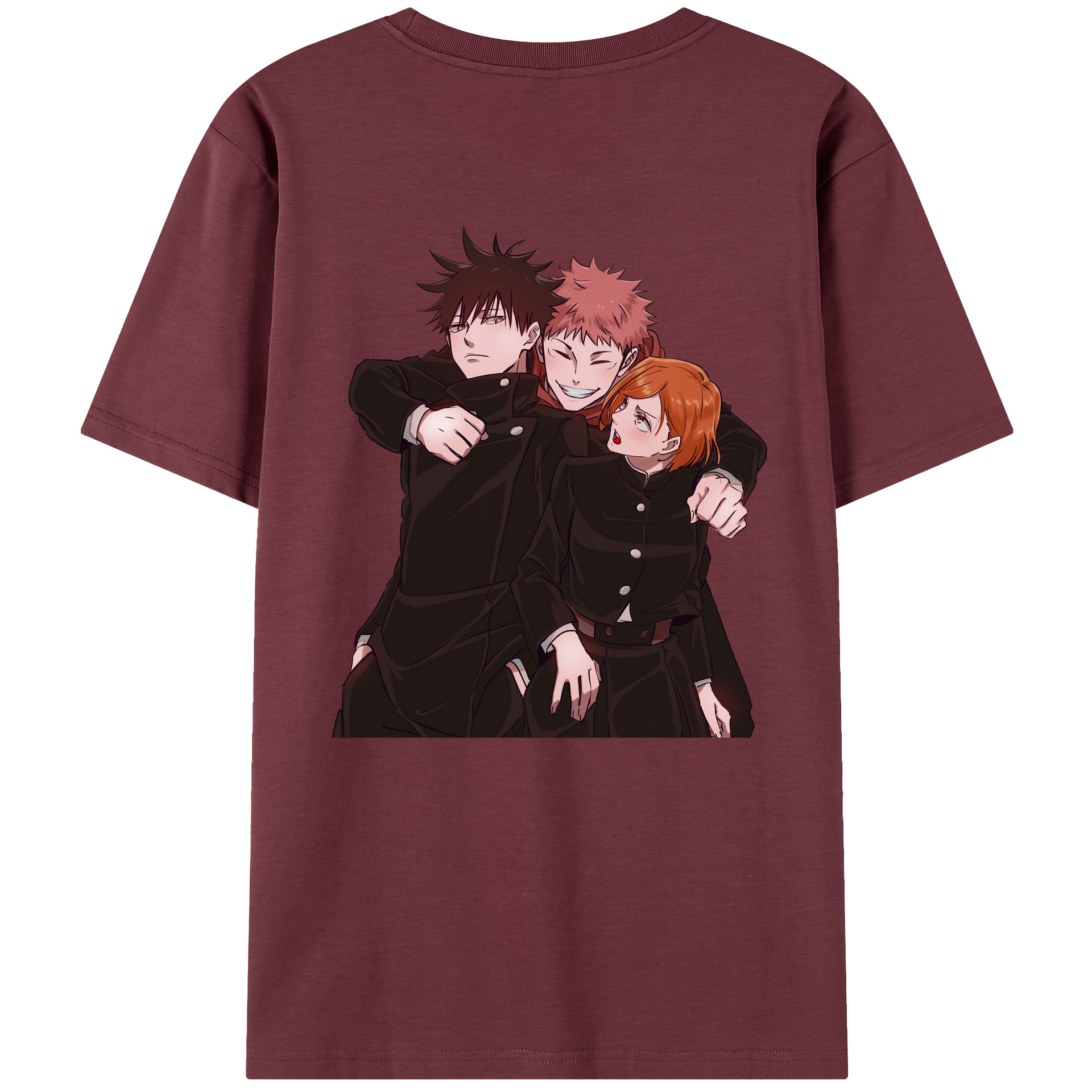 （画像用） 呪術廻戦 Jujutsu Kaisen 綿100％半袖Tシャツ（背面プリント）